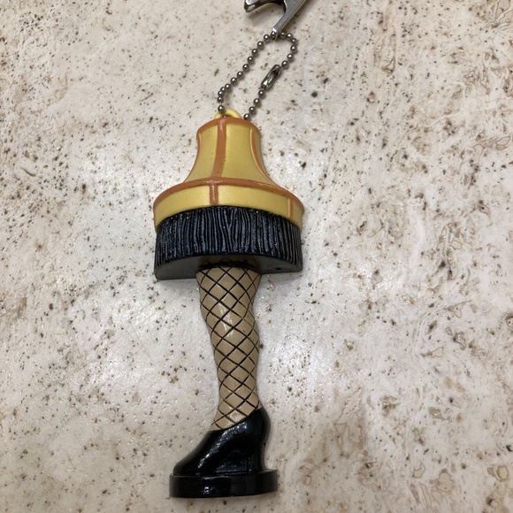 Talking Leg Lamp Keychain Or Ornament - A Christmas Story Collectible - Picture 1 of 5